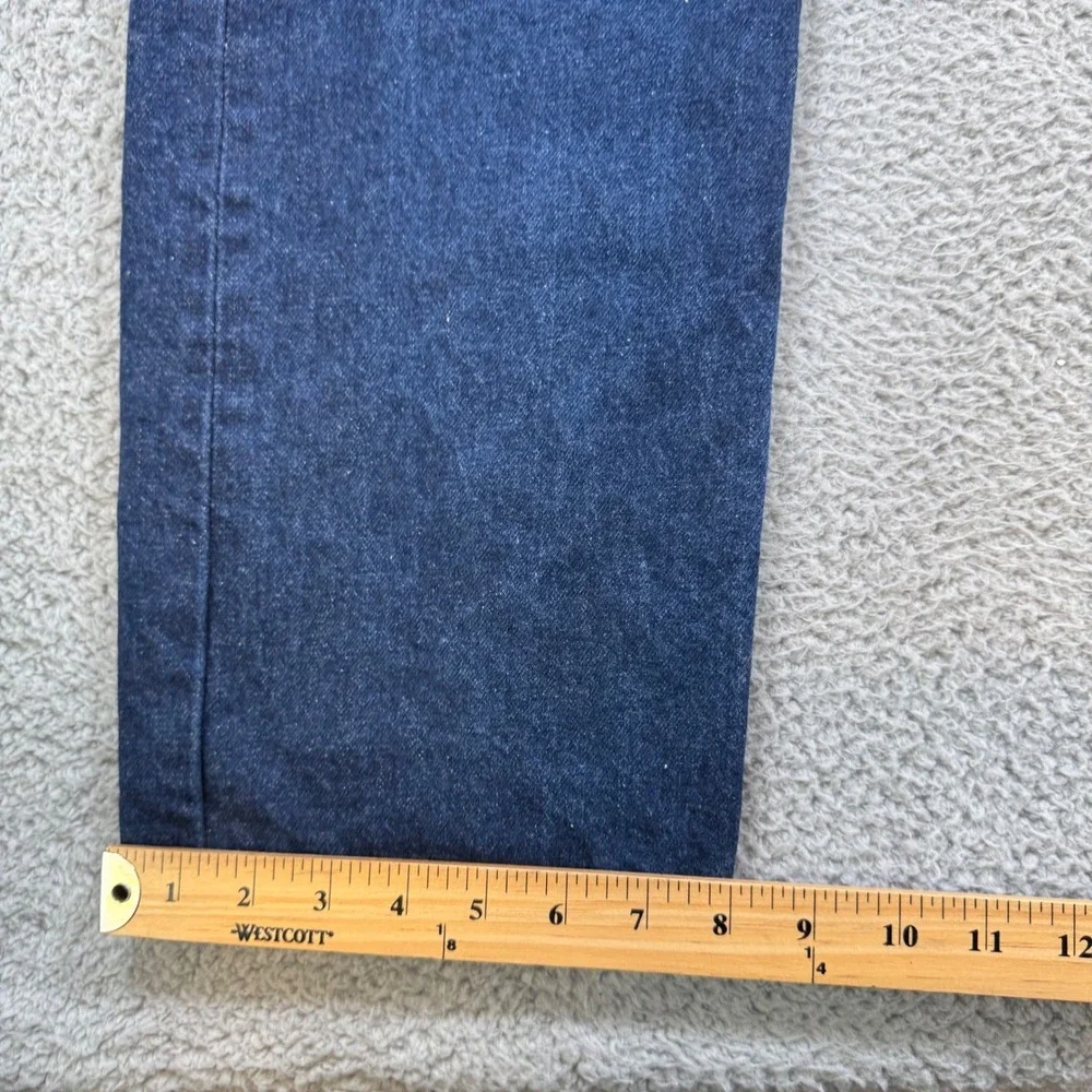 Levis 501 Original Mens Dark Wash Straight Leg Button Fly‎ Jeans W34 L34